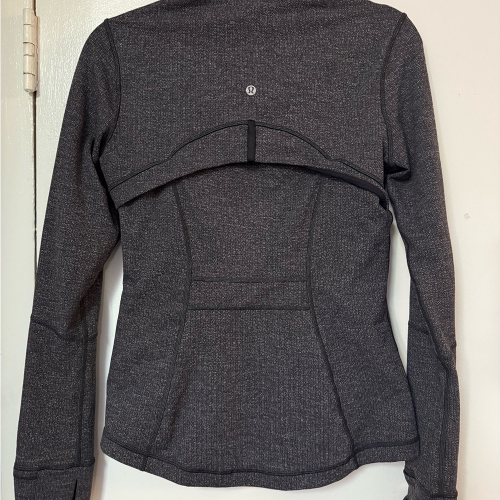 Lululemon Define Jacket - Heather Gray Size 8 - Picture 3 of 4